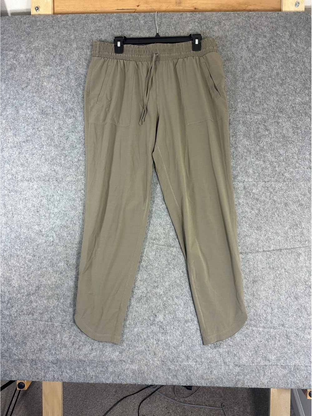 prAna Womens jogger olive pull-on pants size Large